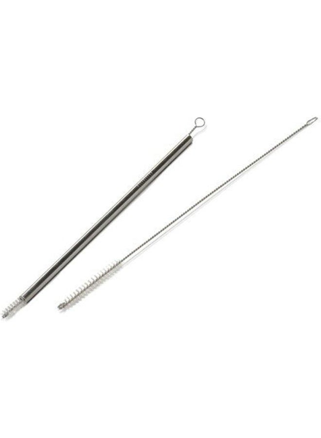 Huji Stainless Steel Straws Cleaning Brush Perfect for Reusable Tumbler Straws (2 Brushes) - Image 4